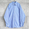クリスチャン ディオール ヴィンテージ ギンガムチェック 長袖シャツ ロゴ刺繍 ブルー