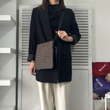 フェンディ ズッキーノ キャンバス ショルダーバッグ サコッシュ ブラウン - NEWSED