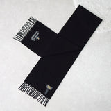 ヴィヴィアン ウエストウッド オーブウール マフラー ブラック - NEWSED