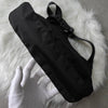 Prada Pocono Tessuto Nylon/Leather Triangle Plate Shoulder Bag in Black