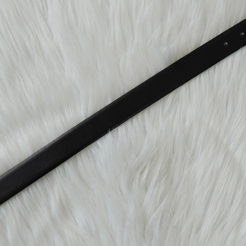 セリーヌ トリオンフ レザー ベルト ゴールド / ブラック - NEWSED