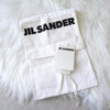 Jil Sander Tangle 小号皮革单肩包/米色手拿包