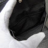 プラダ サフィアーノレザー 三角プレート 二つ折り財布 ブラック - NEWSED