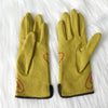 ヴィヴィアン ウエストウッド オーブ レザー口 手袋 グローブ ライム イエロー グリーン