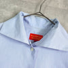 Vivienne Westwood Orb Blouse with Modified Collar, Long Sleeve, Blue, Women's