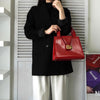 Celine Horsecarriage Sulky 皮革手提包（红色）