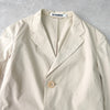 ジルサンダー 薄手 春夏 テーラードジャケット レディース ベージュ