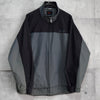 ナイキ ナイロンジャケット ブルゾン ロゴ 刺繍 ブラック / グレー