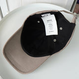 アミパリ アミ パリス ハートロゴ キャップ ベージュ 保存袋付き - NEWSED