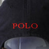 ポロ ラルフローレン ロゴ キャップ ブラック