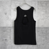 エムエムシックス メゾンマルジェラ バックオープン タンクトップ ノースリーブ ブラック レディース タグ付き未使用品 - NEWSED