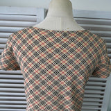 バーバリー ブルーレーベル ノバチェック ロゴ プリント 半袖トップス ベージュ レディース - NEWSED