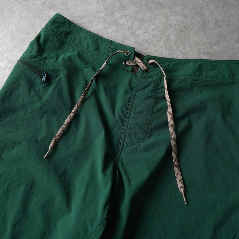 パタゴニア ロゴ 刺繍 ハーフパンツ ショートパンツ グリーン - NEWSED