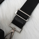 プラダ ポコノ テスート ナイロン 巾着バッグ ショルダーバッグ 三角プレート トライアングルロゴ ブラック - NEWSED