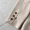 Jean Paul Gaultier Classic Single Breasted Suit in Beige