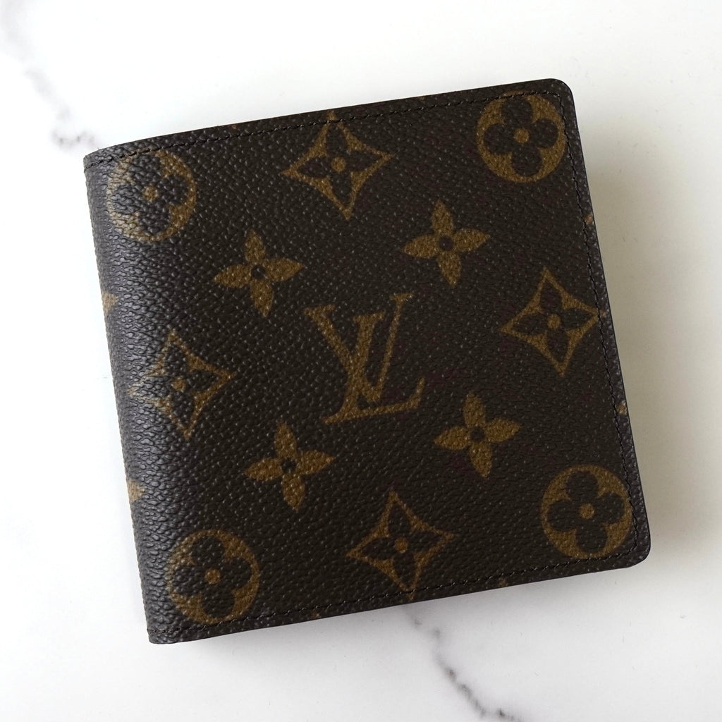 ルイ ヴィトン モノグラム ポルト ビエ・カルトクレディモネ 二つ折り財布 ブラウン