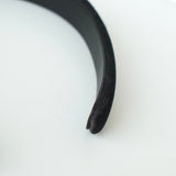 サルバトーレ フェラガモ ヴァラ リボン スエード カチューシャ ブラック - NEWSED