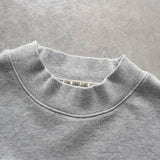 トミーヒルフィガー モックネック スウェット グレー - NEWSED