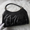 Gucci Abbey Guccissima 黑色单肩包