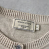 Maison Kitsune 米色狐狸头开衫