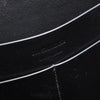Jil Sander Tangle 中号帆布皮革单肩包 Pochette 象牙色 / 黑色