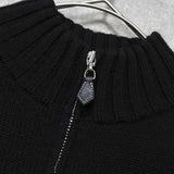 バーバリー ブルーレーベル ホースロゴ ドライバーズニット レディース ブラック - NEWSED