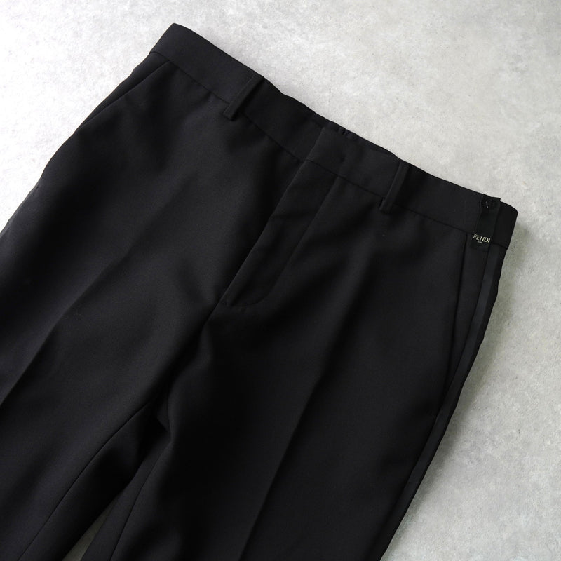 フェンディ ライン セットアップ スーツ メンズ ブラック / グレー - NEWSED