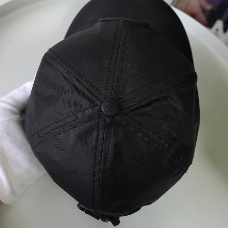 カナダグース ロゴ キャップ 帽子 ブラック - NEWSED