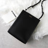 Jil Sander Tangle Small Leather Shoulder Bag/Pochette in Black, Unused with Tags