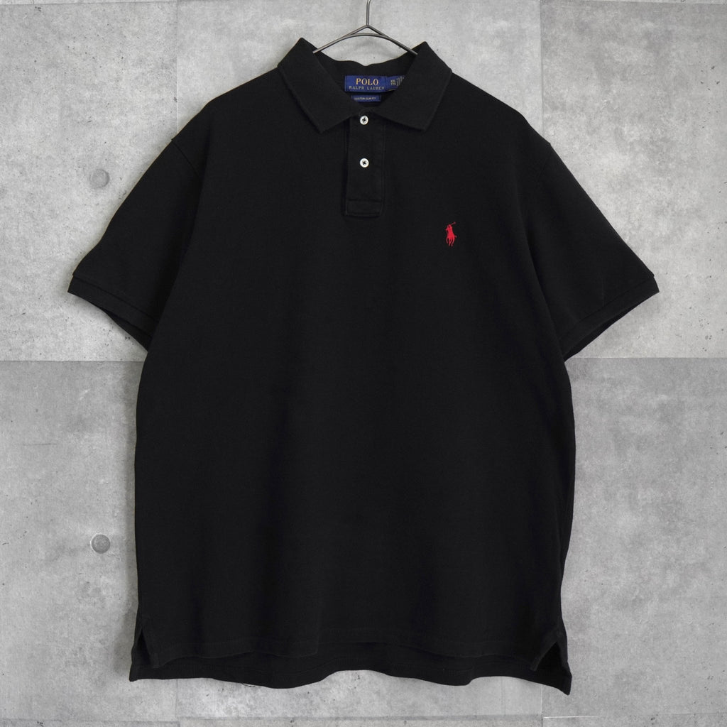 Polo Ralph Lauren 黑色小马标志短袖 Polo 衫