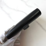グッチ ジャッキー レザー 二つ折り財布 コンパクトウォレット ブラック - NEWSED