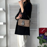 フェンディ マンマバケット ズッキーノ キャンバス / レザー ワンショルダーバッグ ベージュ / ブラウン - NEWSED