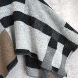 バーバリー カシミヤ混紡 ポンチョ ケープコート マルチカラー レディース - NEWSED