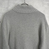 ポロ ラルフローレン ポニーロゴ ドライバーズニット グレー - NEWSED