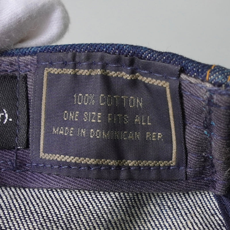 ステューシー ロゴ レザーパッチ デニム キャップ - NEWSED