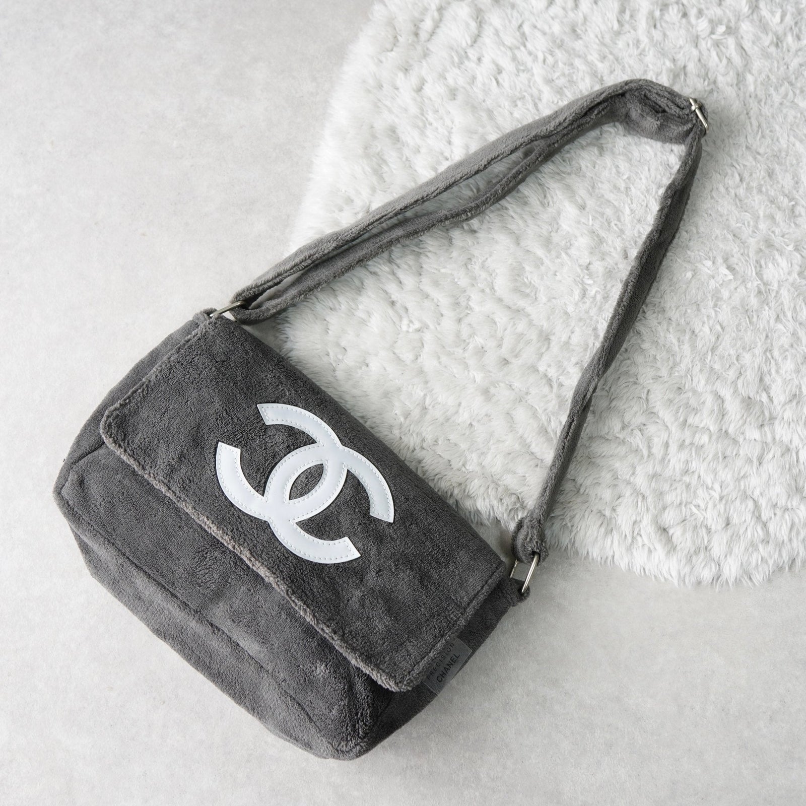 シャネル ココマーク パイル地 ノベルティ ショルダーバッグ