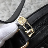 セリーヌ ヴィンテージ トリオンフ ラウンド レザー ショルダーバッグ ブラック - NEWSED