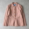 プラダ ウールジャケット コート レディース ピンクベージュ