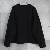 ロエベ アナグラム 刺繍 スウェット レディース ブラック - NEWSED