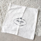 プラダ テスート ポコノ ナイロン ミニ ショルダーバッグ 三角プレート ブラック - NEWSED