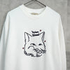 メゾンキツネ フォックスヘッド スウェット ホワイト