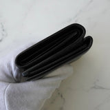 バレンシアガ エブリディ レザー 三つ折り財布 コンパクトウォレット ブラック - NEWSED