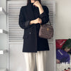 Valentino Vintage Diana 尼龙帆布棕色手提包/迷你包