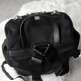 プラダ ポコノ テスート ナイロン サフィアーノレザー ロボット バックパック リュックサック ブラック ギャランティーカード付き - NEWSED