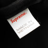黑色 Supreme 帆布背包
