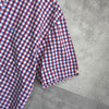 Fred Perry 徽标刺绣方格短袖衬衫（多色）