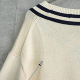 チャップス ラルフローレン チルデンニット アイボリー - NEWSED