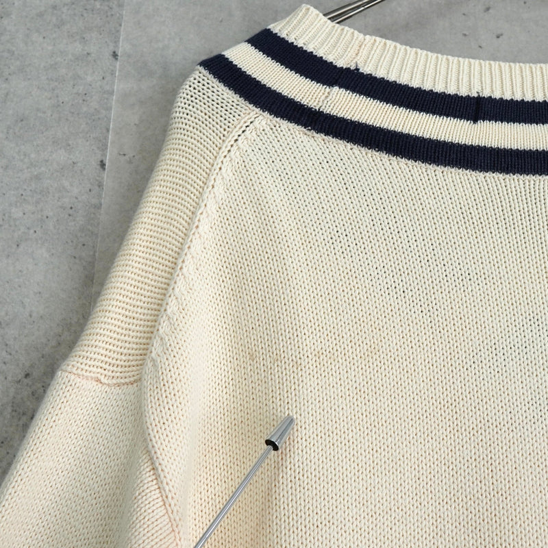 チャップス ラルフローレン チルデンニット アイボリー - NEWSED