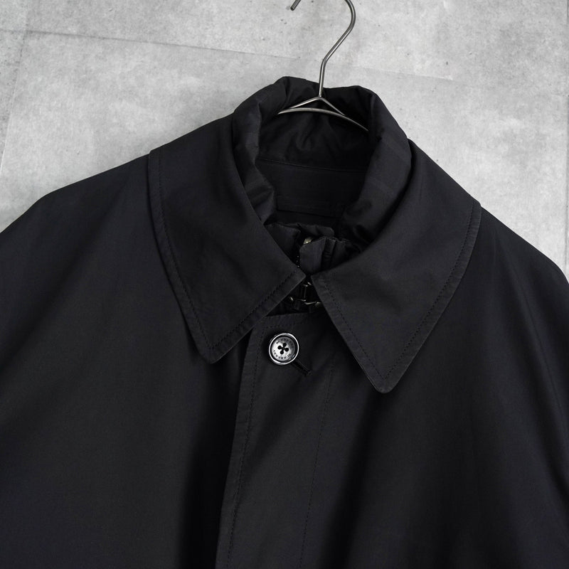 バーバリー ライナー リバーシブル 中綿ジャケット ミドルコート メンズ ブラック - NEWSED