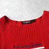 Polo Jeans Ralph Lauren 星条旗罗纹无袖针织衫（红色）